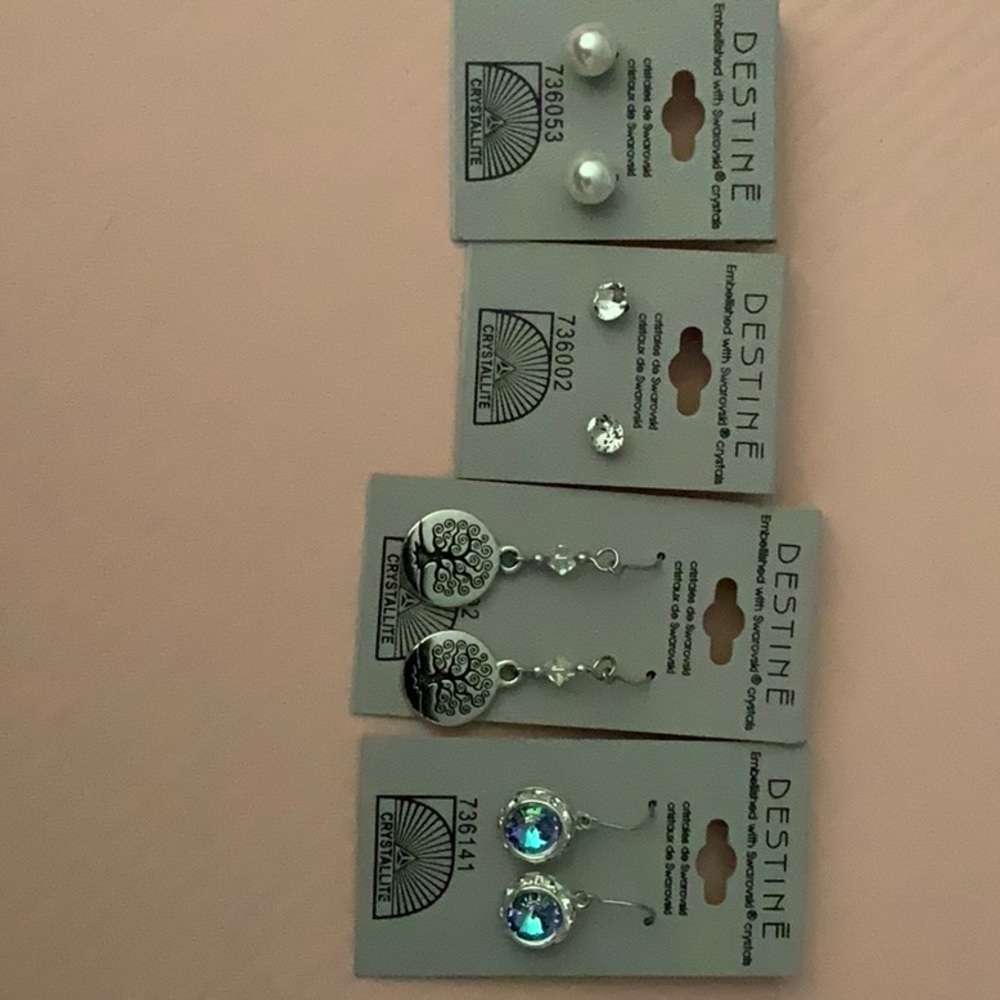 Destine Crysatllite earring sets